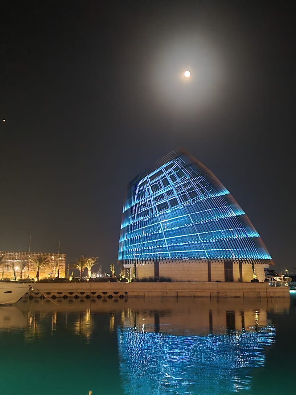 Ayia Napa Marina at Night, Cyprus